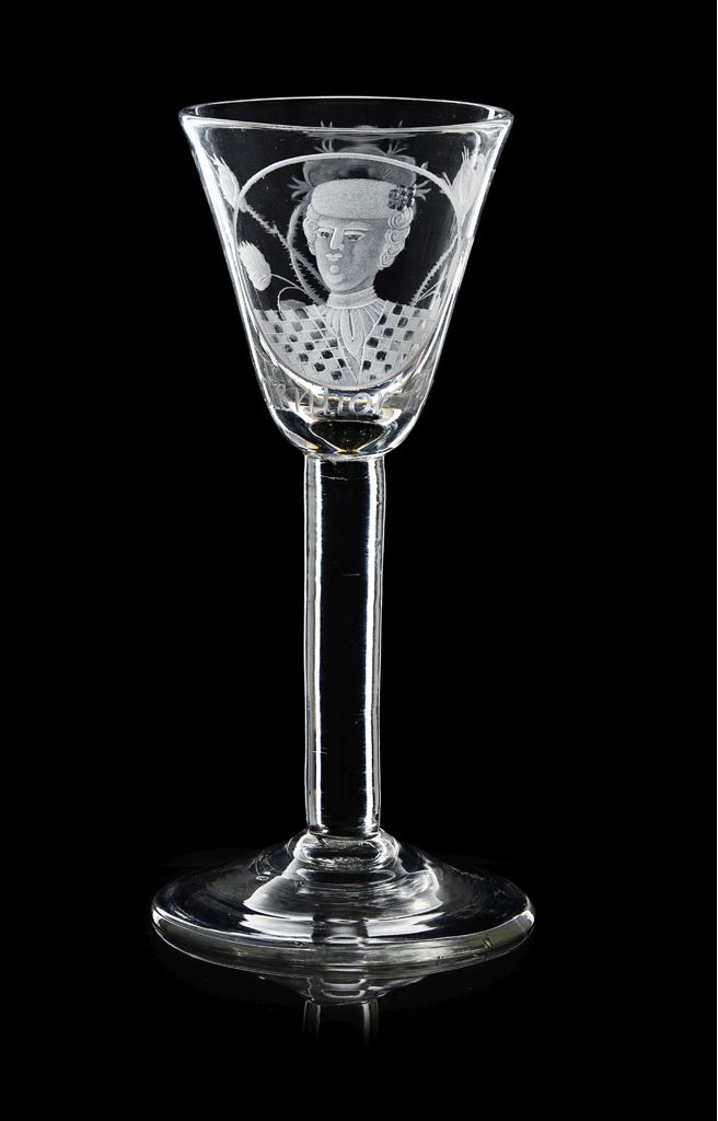Bonnie Prince Charlie glass
